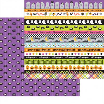 Doodlebug Happy Haunting Designpapier - Along Came A Spider